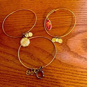 Alex and Ani gold  finish